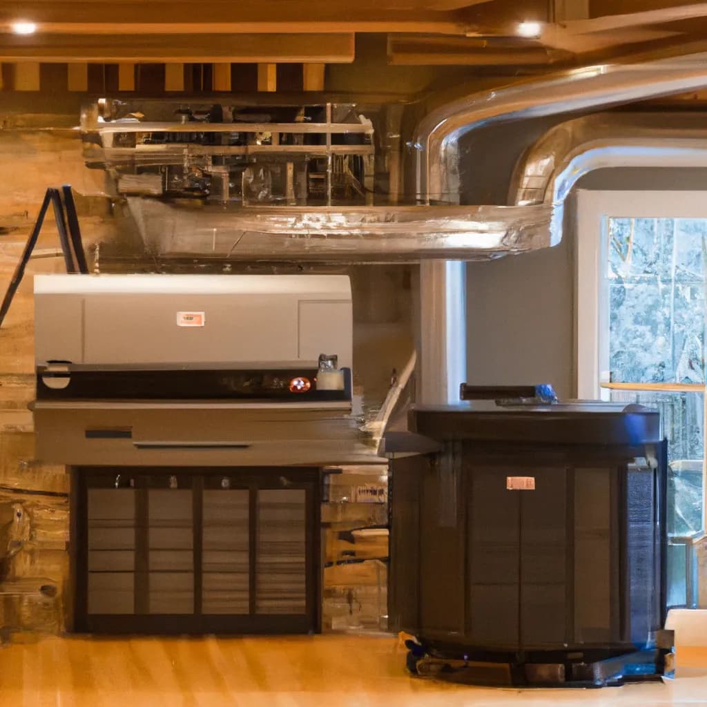 Modern HVAC unit installed in a Colorado home
