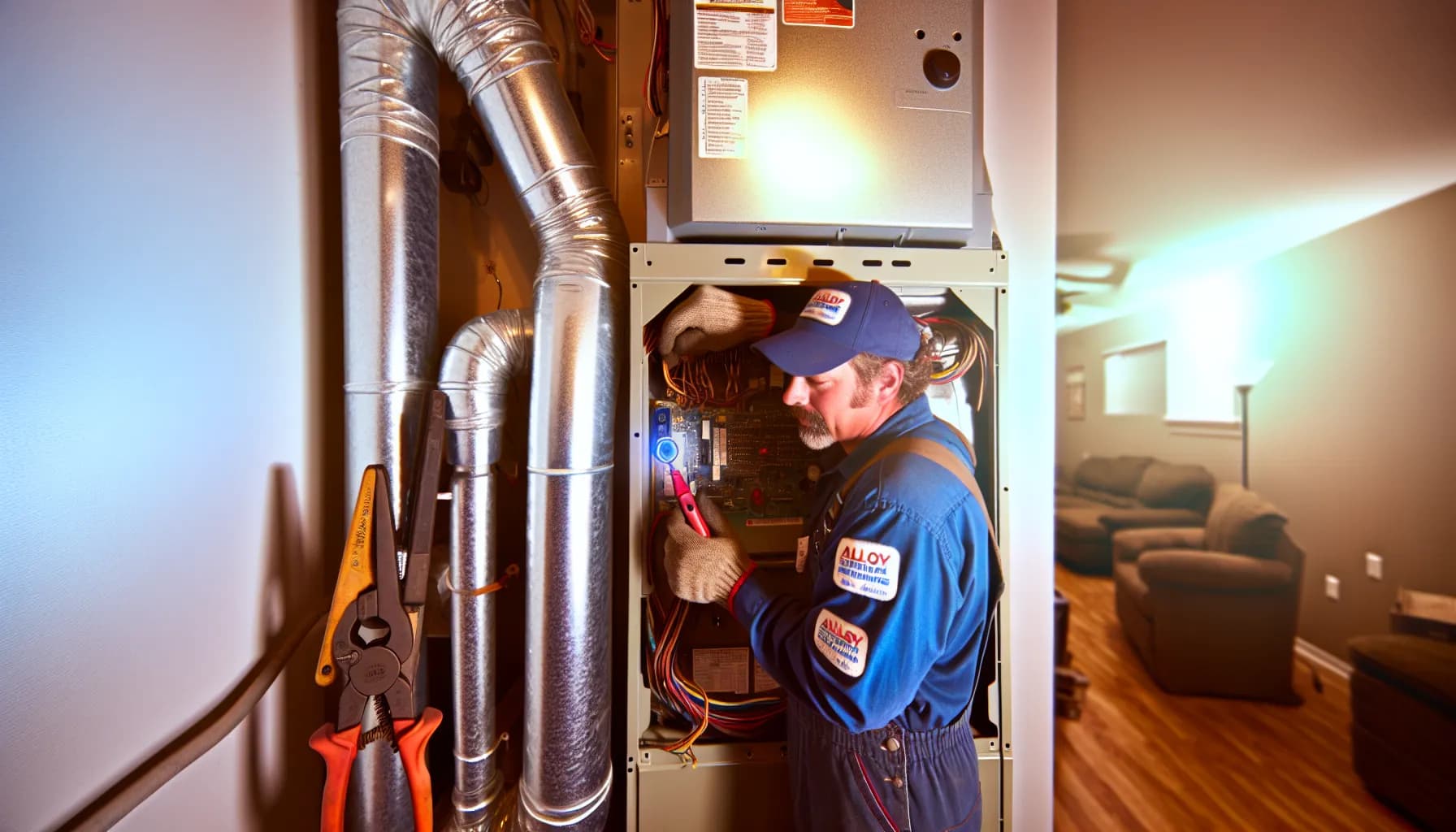 Modern HVAC system installed in a Colorado home