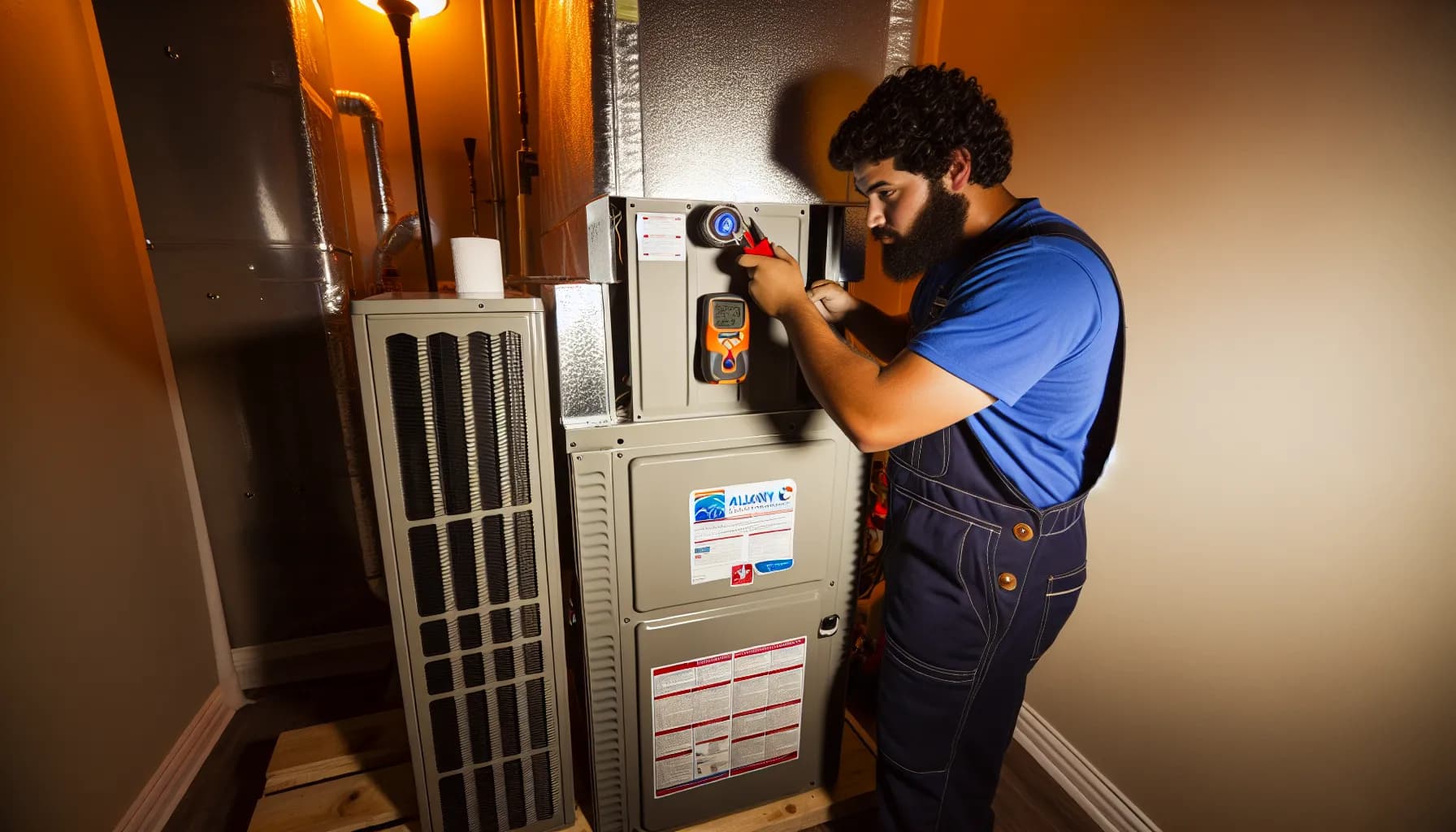 Modern HVAC system installed in a Colorado home