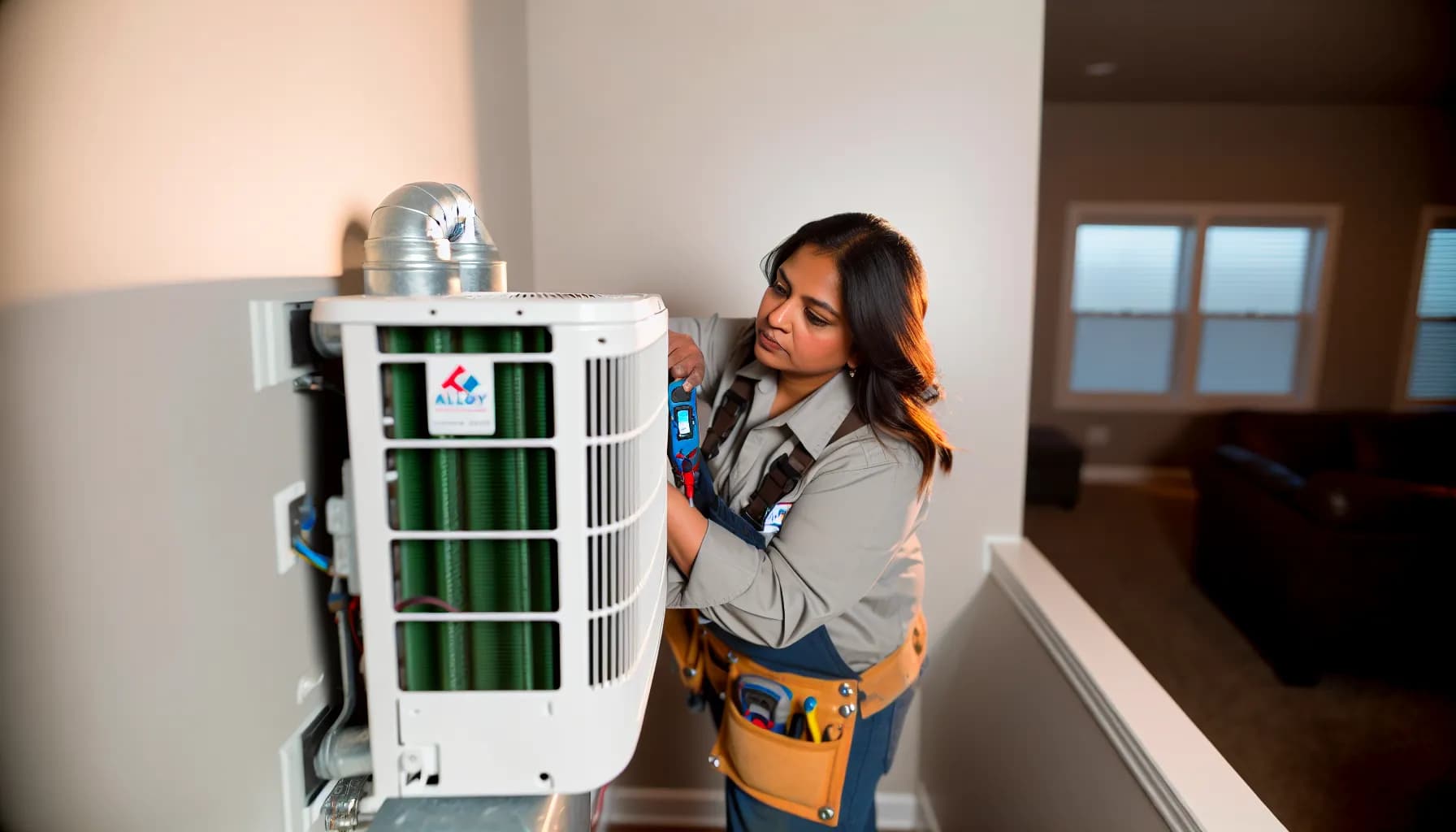 Colorado home with modern HVAC system installed