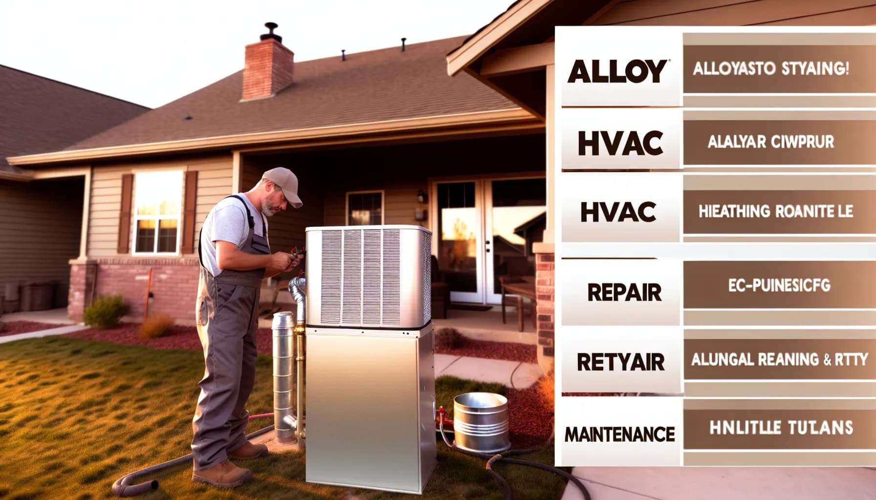 Technician performing emergency HVAC repair in a Colorado home
