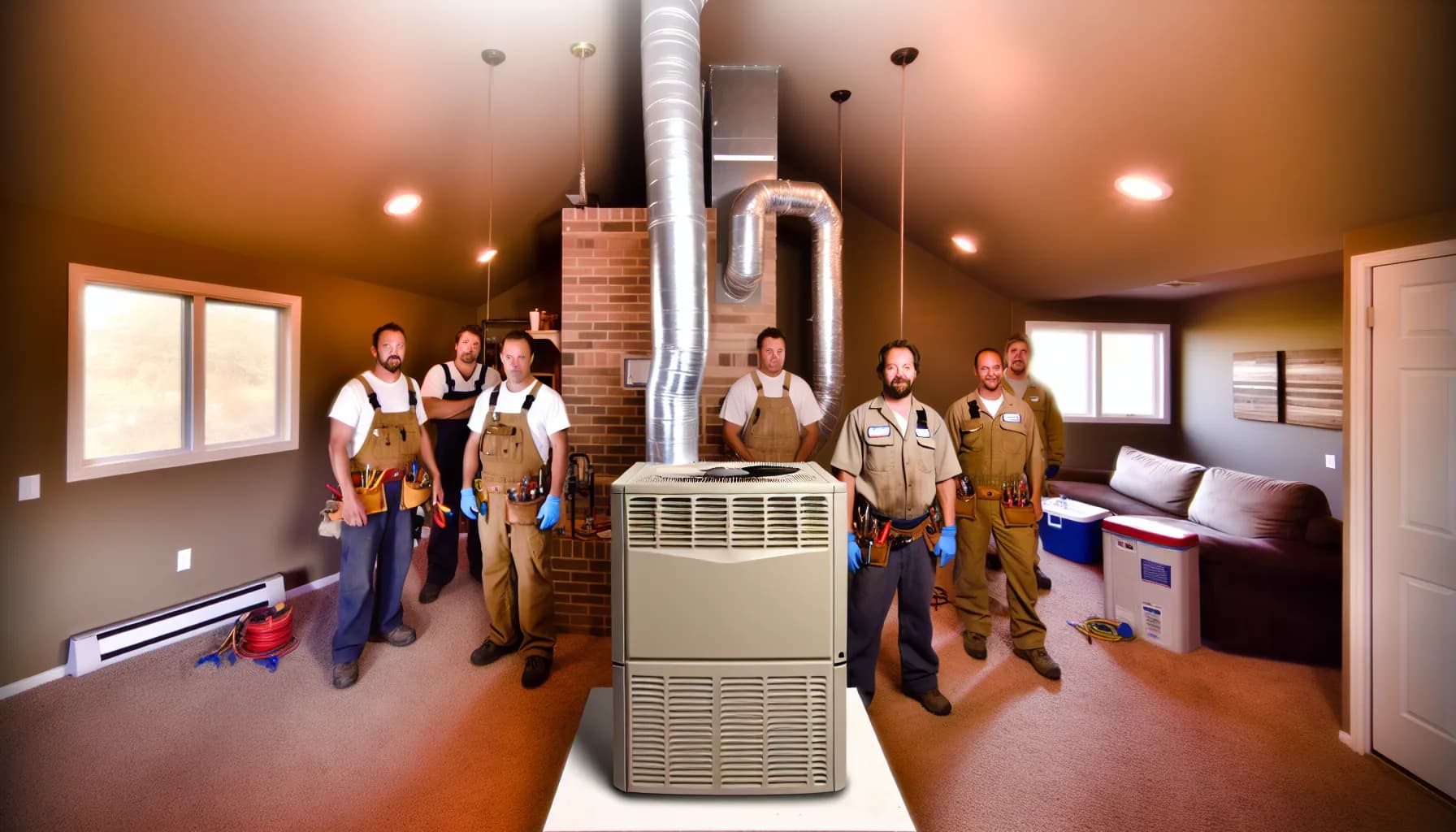High-efficiency HVAC system installed in a Colorado home