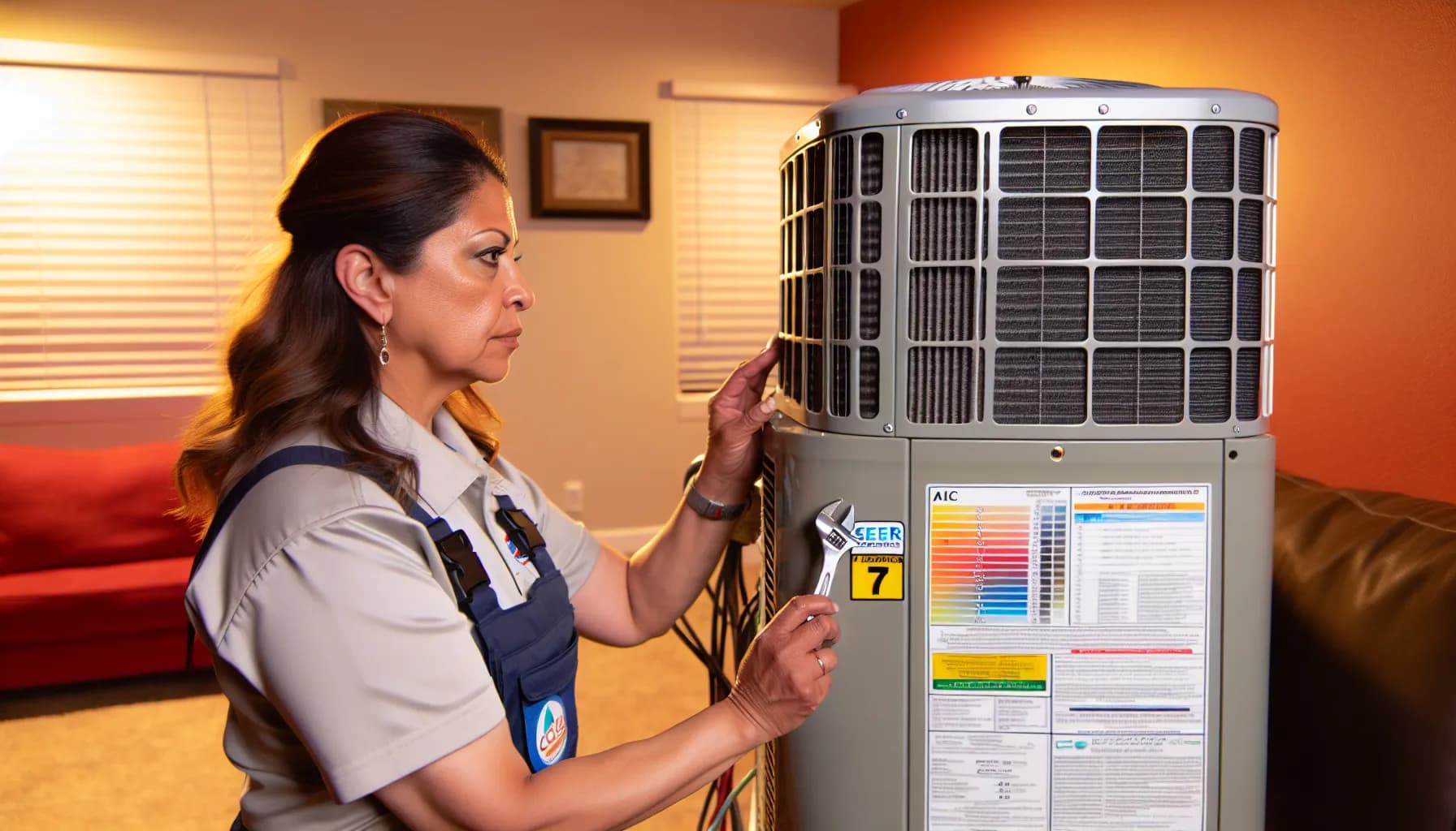 Modern HVAC system installed in a Colorado home