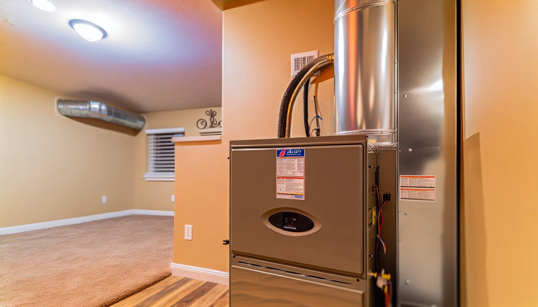 Modern HVAC unit installed in a Colorado home