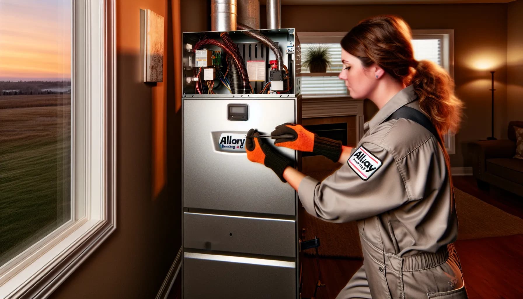 Colorado home with efficient HVAC system