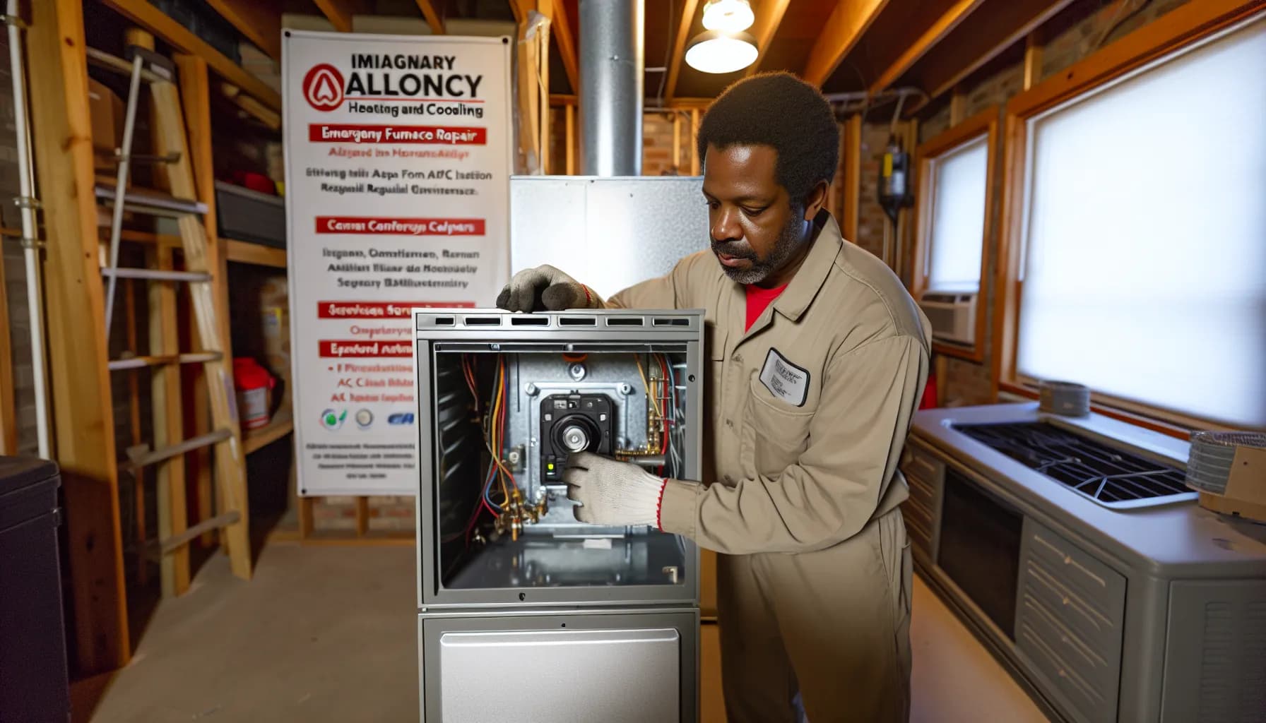 Modern HVAC system installed in Colorado Springs home