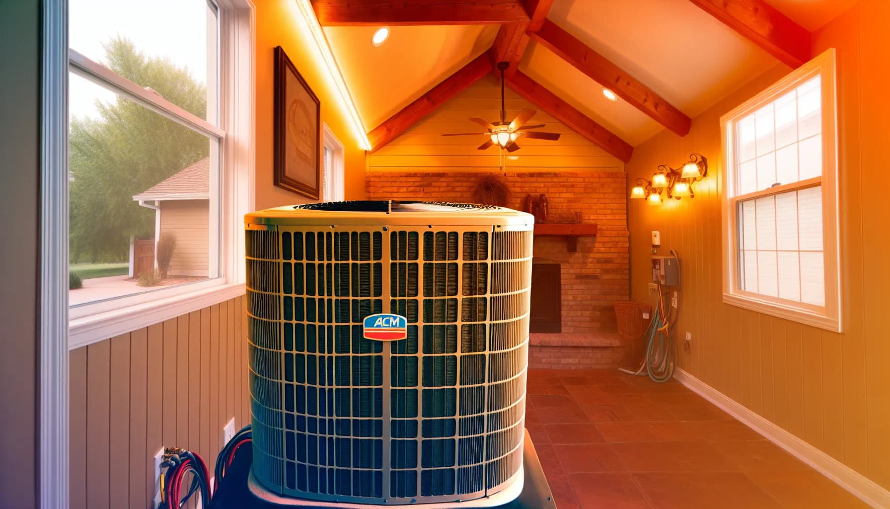 Technician optimizing HVAC system in Colorado home