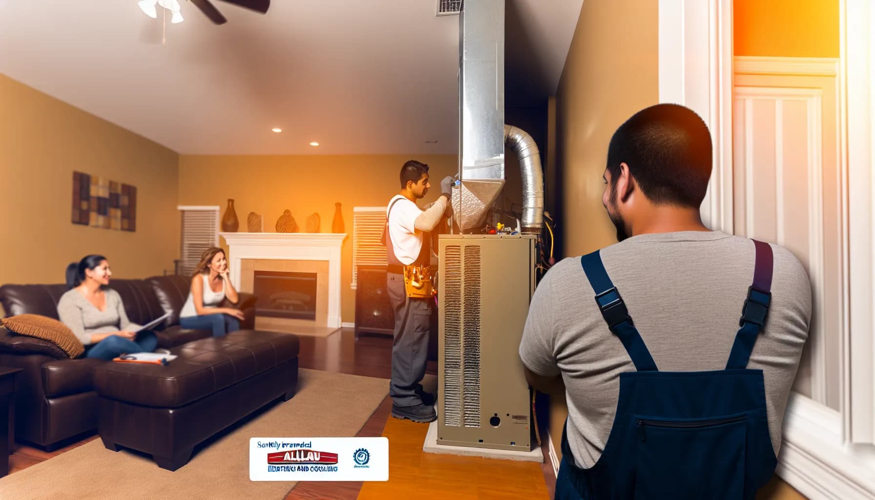 High-efficiency HVAC system installed in a Colorado Springs home
