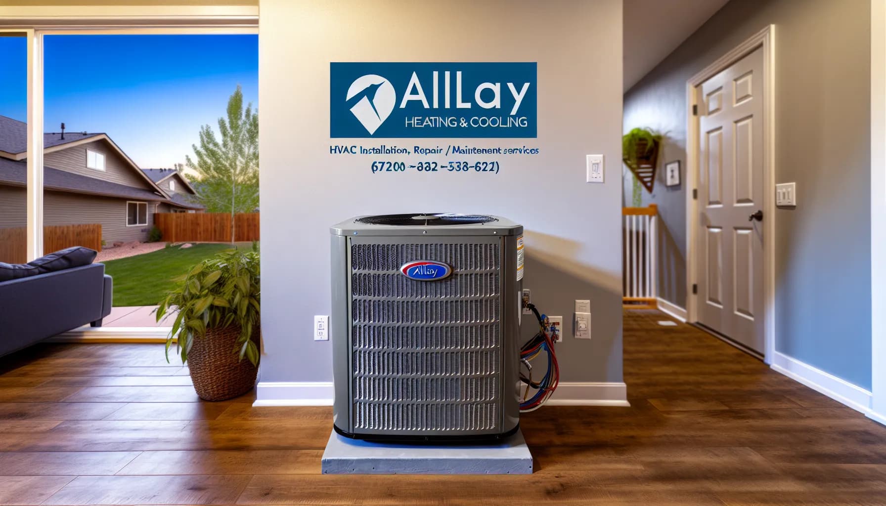 Modern HVAC system installed in a Colorado home