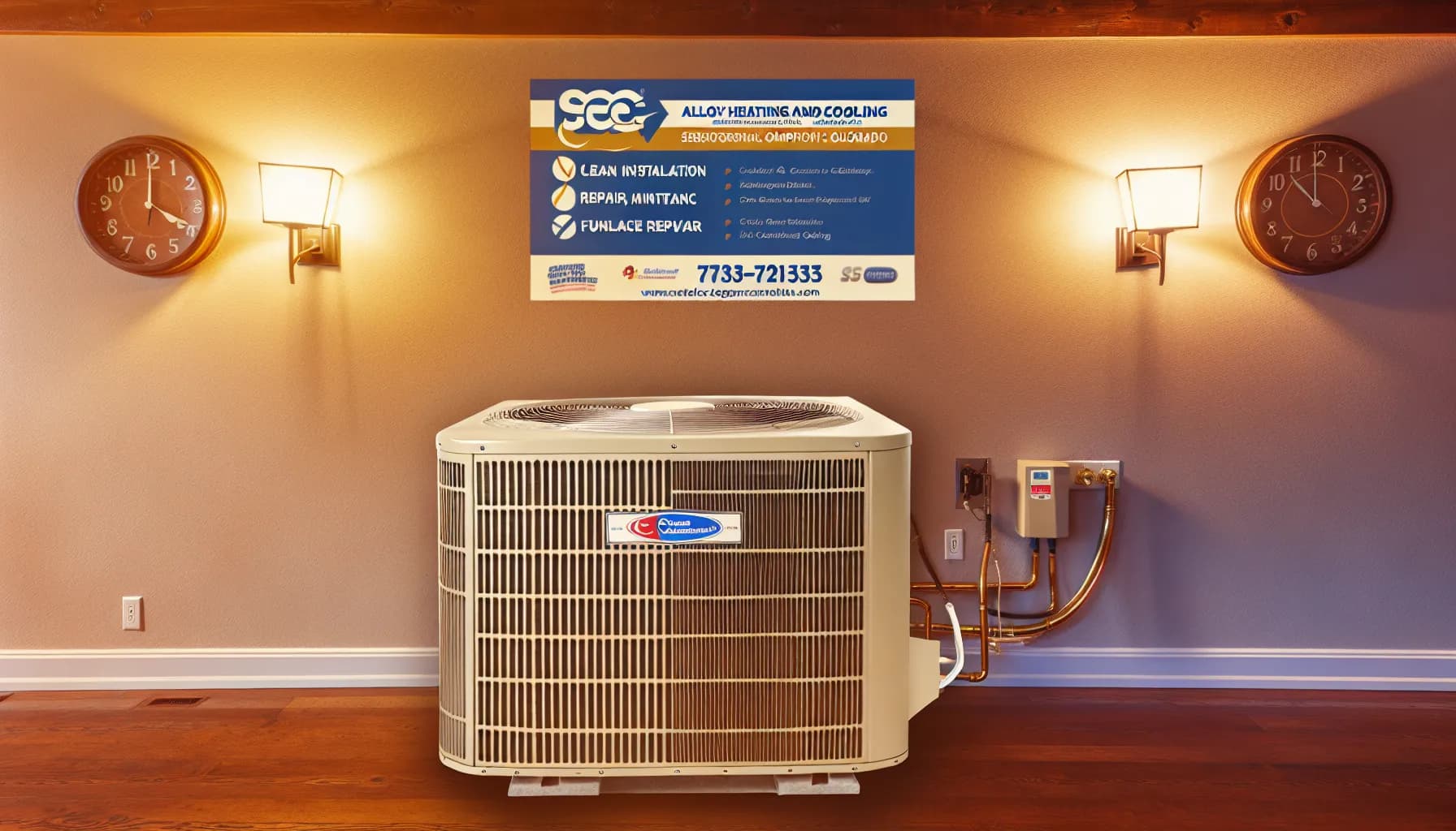 Technician optimizing HVAC system for energy efficiency in Colorado home