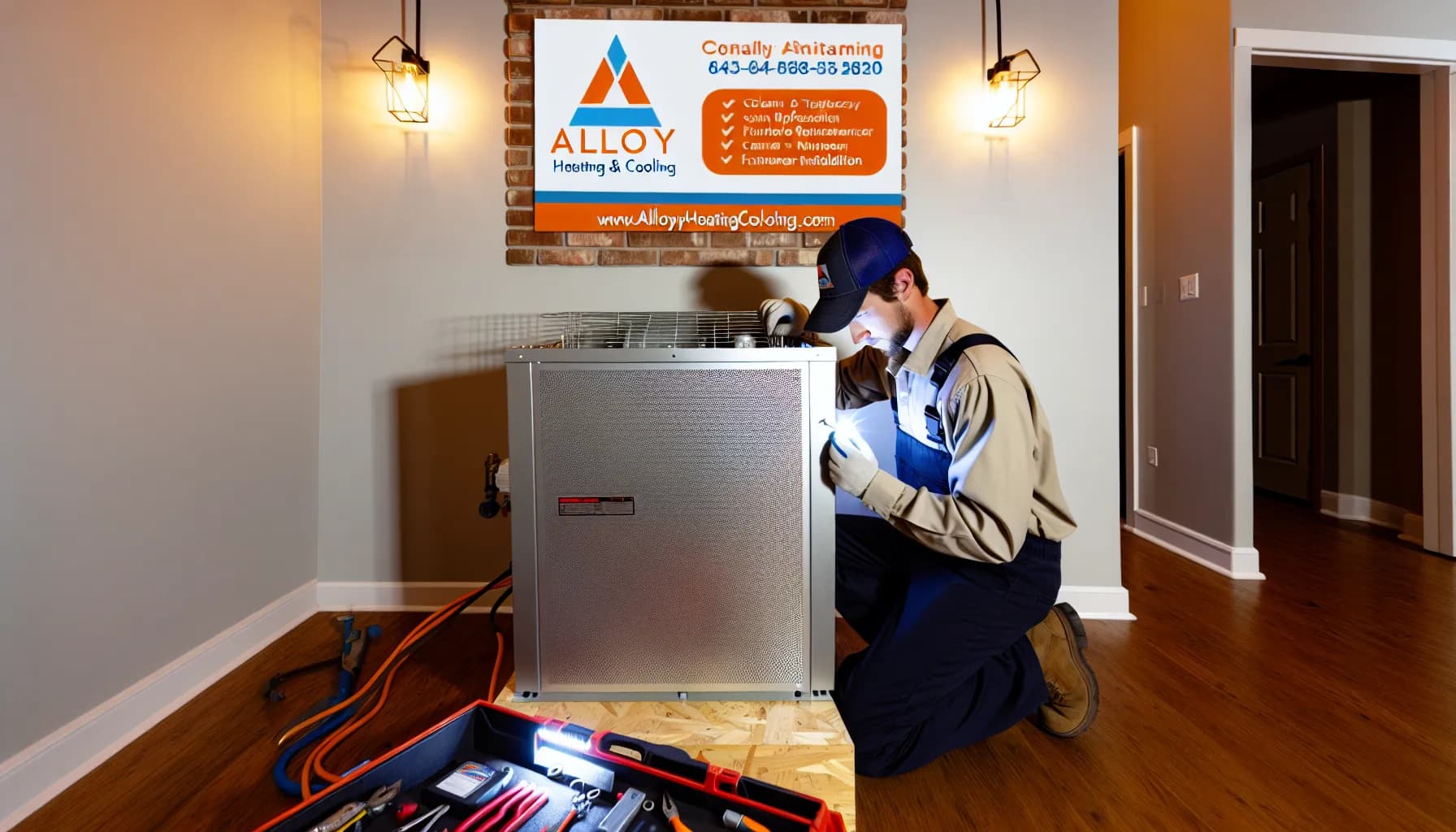 Modern HVAC system installed in a Colorado home