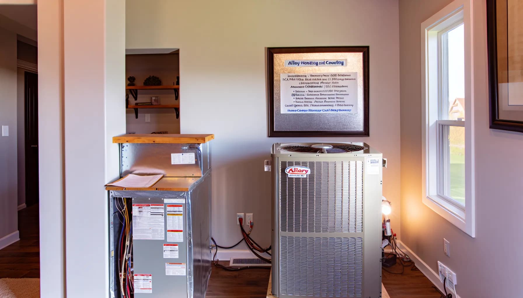 Technician optimizing HVAC system for energy efficiency in Colorado home