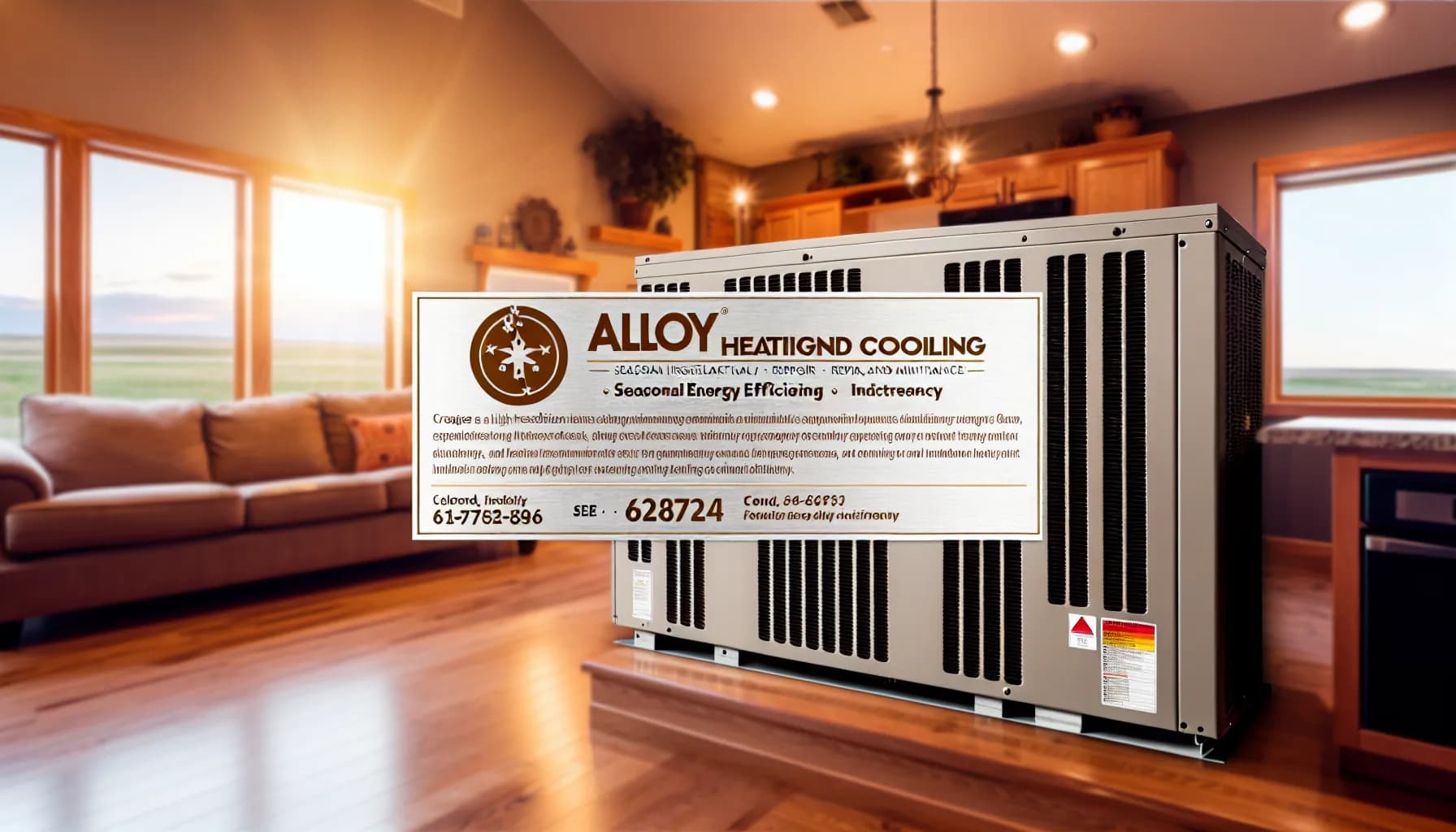 Technician inspecting a modern HVAC unit outdoors in Colorado