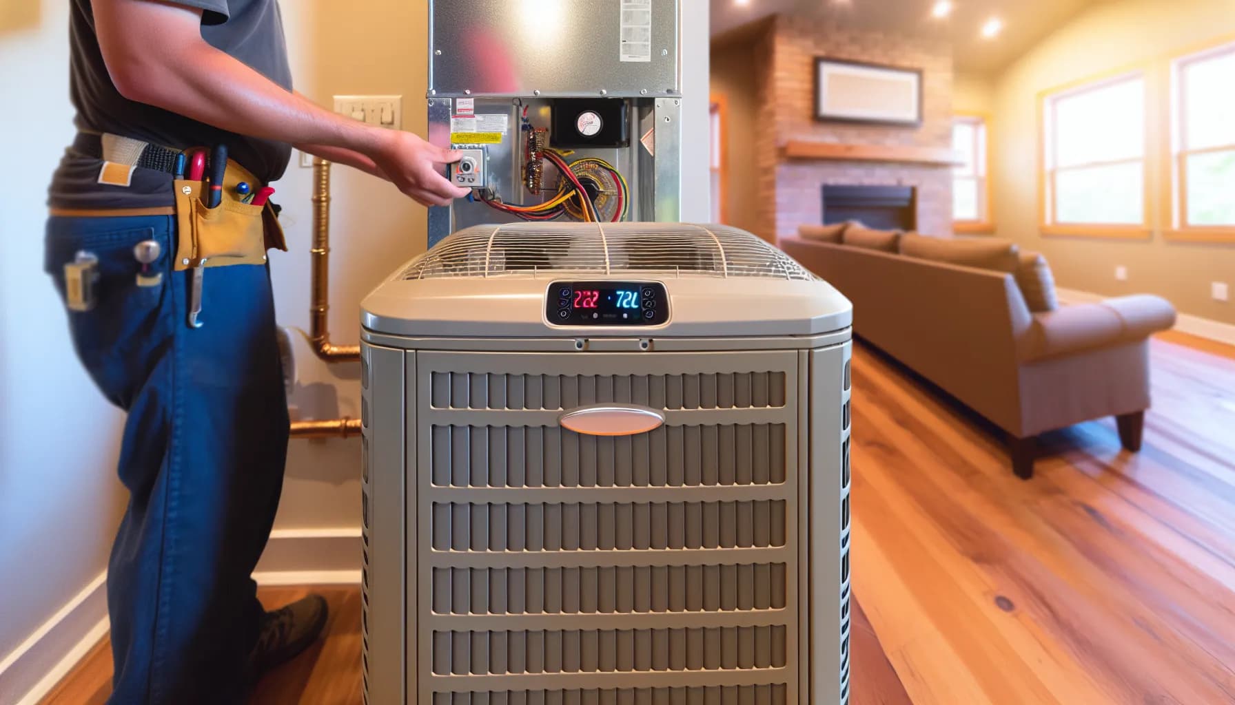 Colorado home with energy-efficient HVAC system
