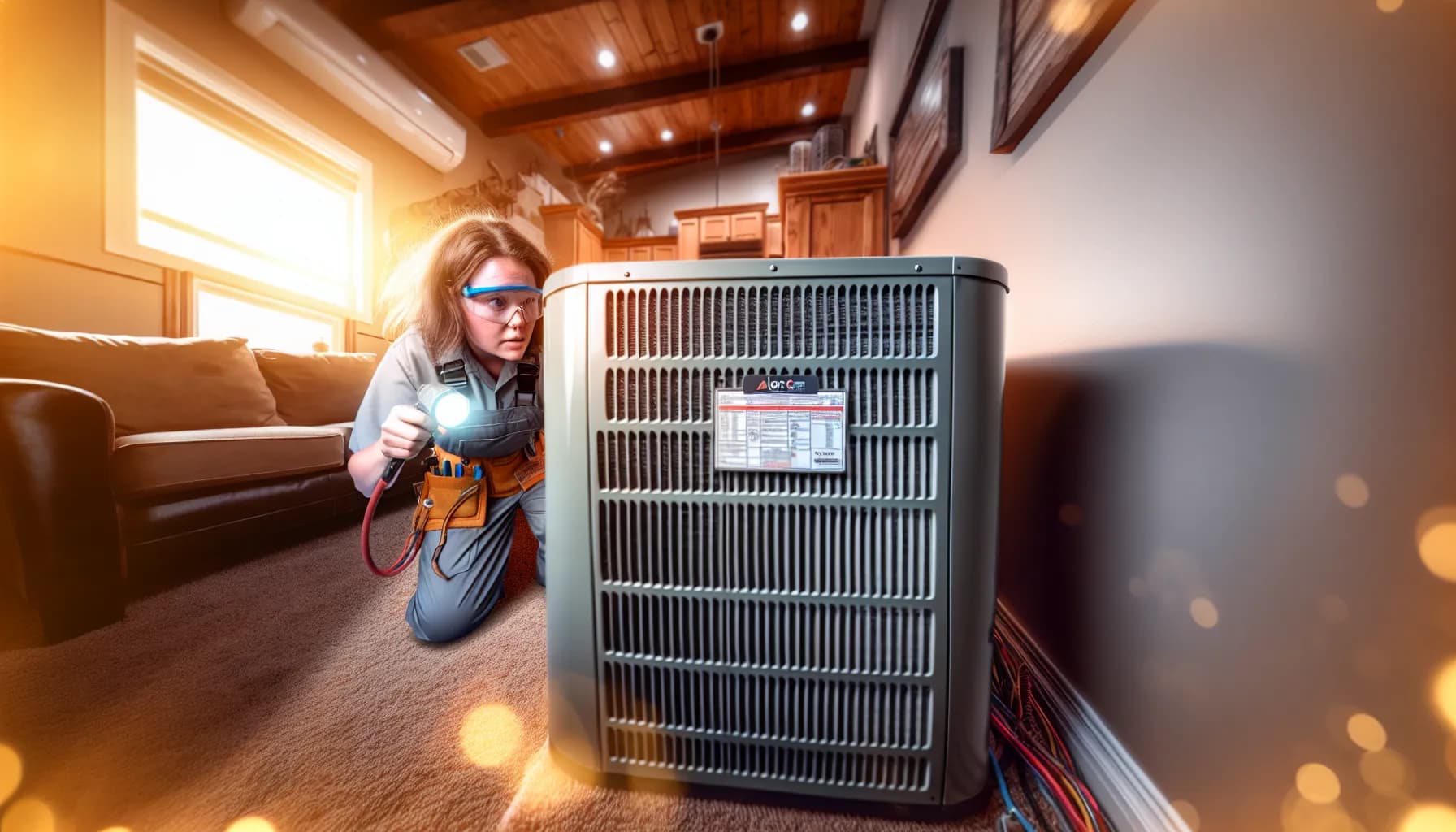 Colorado home with efficient HVAC system