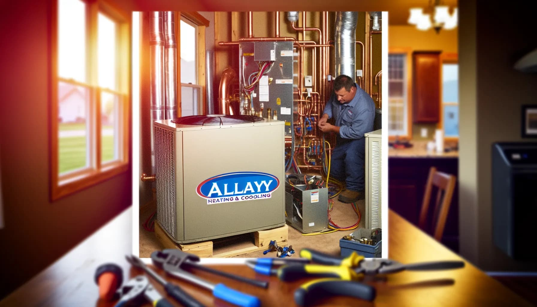 Modern HVAC system installed in a Colorado home