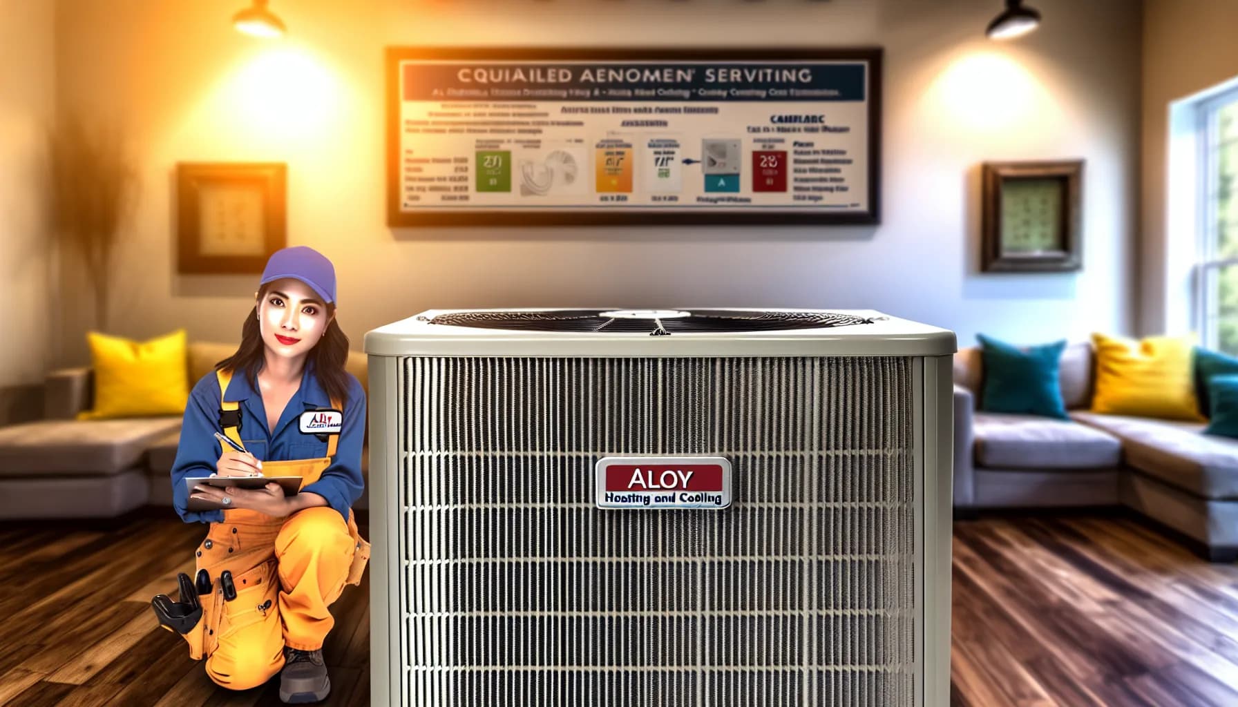Modern HVAC system installed in a Colorado home