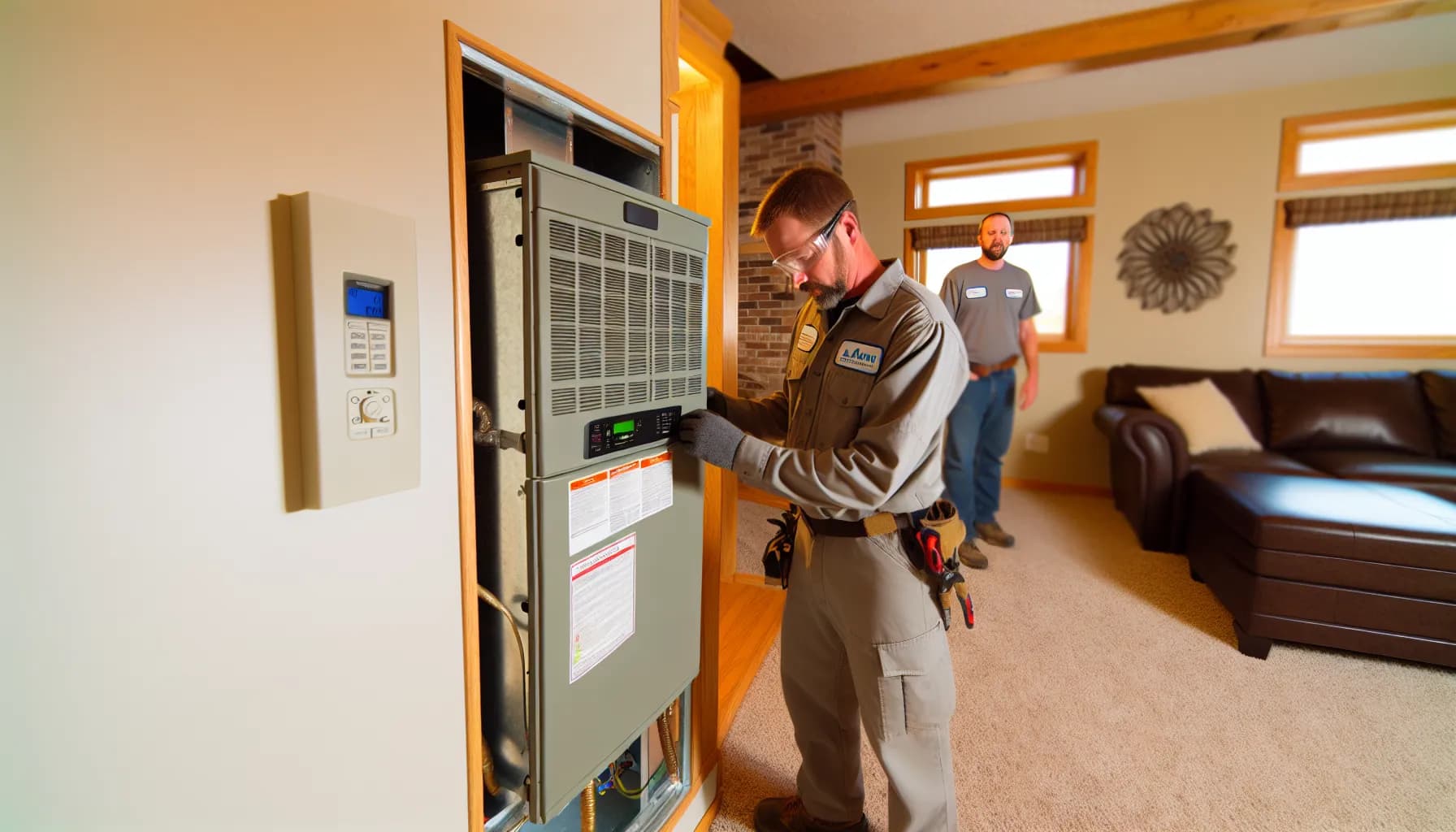 Modern HVAC unit installed in a Colorado home for maximum efficiency