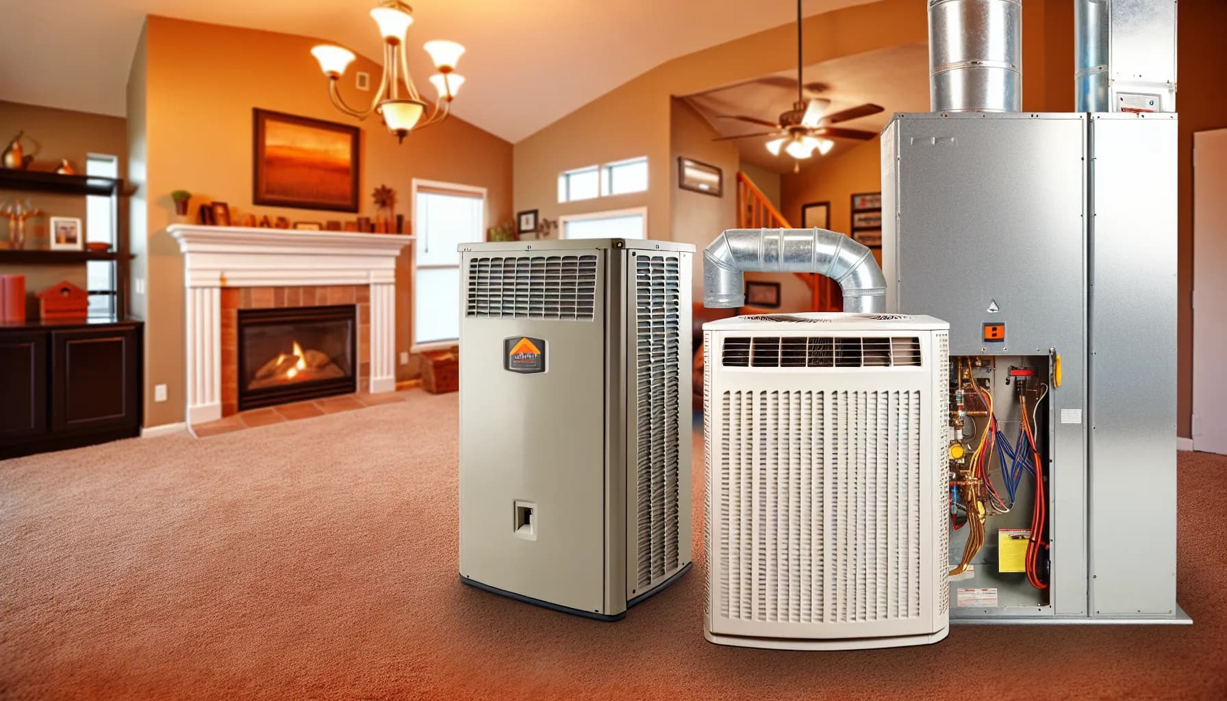 Technician optimizing HVAC system in Colorado home