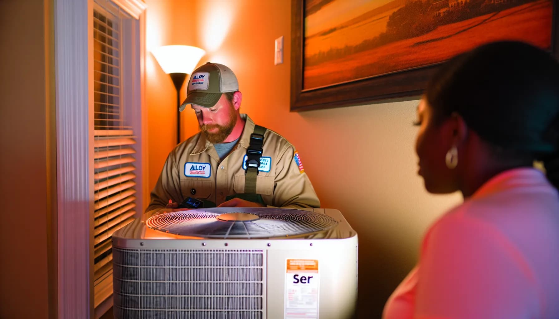 Diagram explaining SEER rating for air conditioners