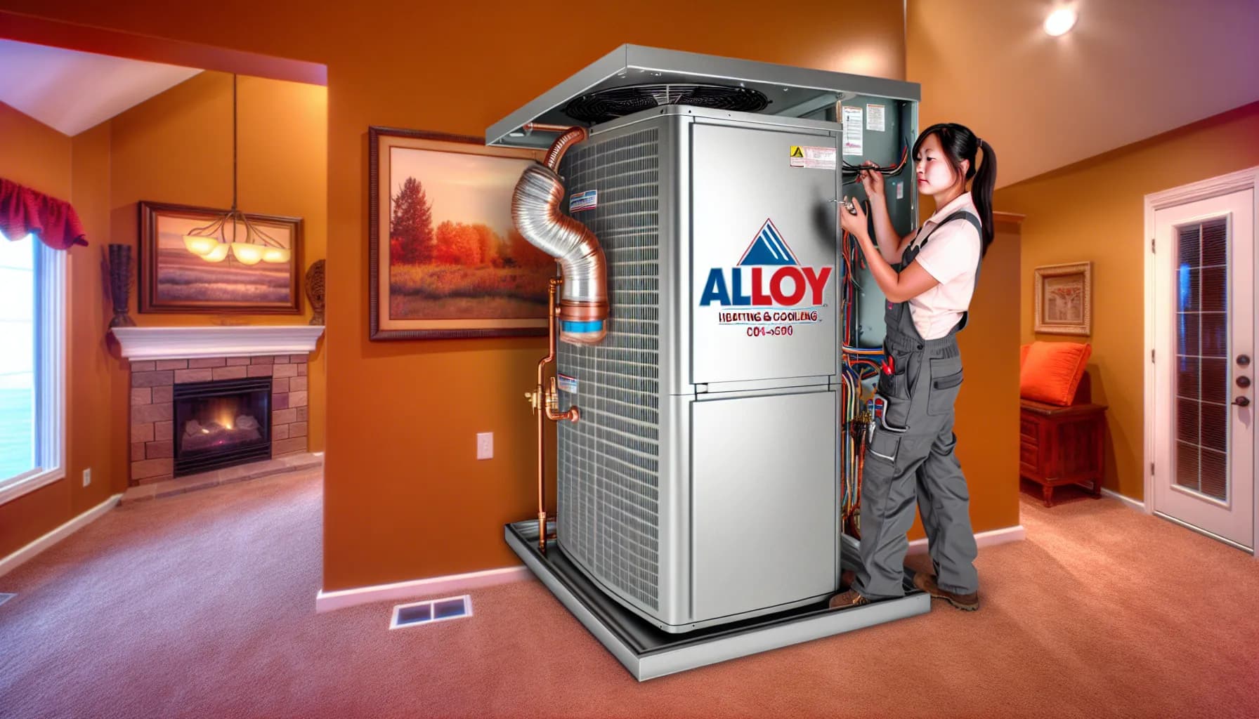 Infographic explaining SEER rating for HVAC units in Colorado