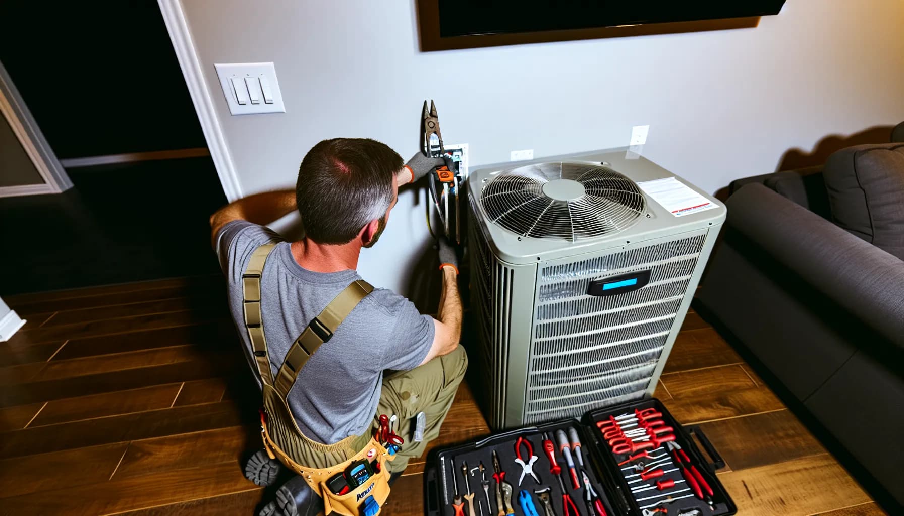 Colorado home with efficient HVAC system